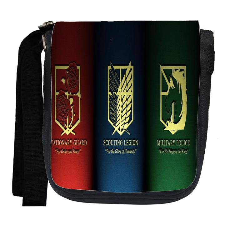 کیف دوشی مدل انیمه Attack on Titan حمله به تایتان dt1